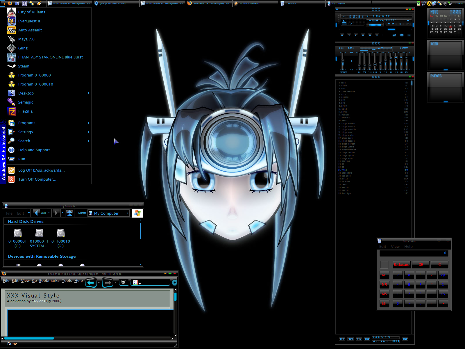 The Mactrix - currently running on WindowsXP
